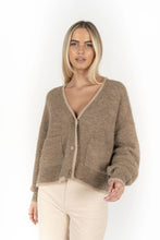 Load image into Gallery viewer, Humidity - Romi Cardi - Hazelnut/Cream
