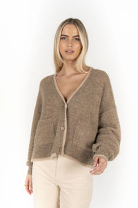 Humidity - Romi Cardi - Hazelnut/Cream