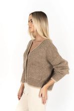 Load image into Gallery viewer, Humidity - Romi Cardi - Hazelnut/Cream
