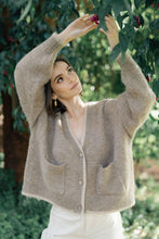 Load image into Gallery viewer, Humidity - Romi Cardi - Hazelnut/Cream
