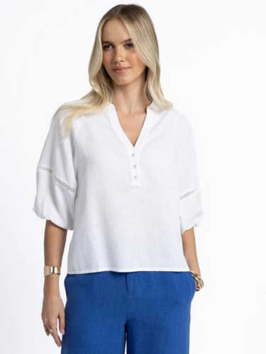 Humidity - Nixie Blouse - White