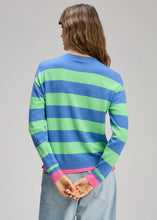 Load image into Gallery viewer, Zaket &amp; Plover - Stripe Clash Knit - Blueberry
