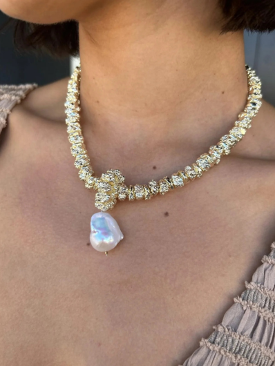 Indigo & Wolfe - Jewel Necklace