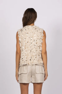 Joey - Splendour Vest - Biscuit