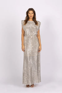 Joey The Label - Venus Sequin Dress - Silver