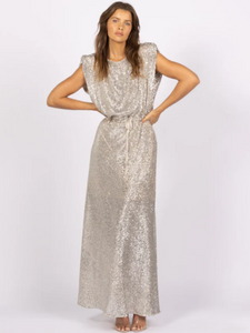 Joey The Label - Venus Sequin Dress - Silver