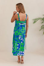 Load image into Gallery viewer, Kaleido - Tie Dress - Puzzle Print
