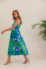 Load image into Gallery viewer, Kaleido - Tie Dress - Puzzle Print
