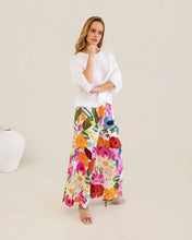 Load image into Gallery viewer, Kaleido - Linen Split Leg Pant - Bloom Burst
