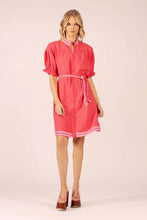 Load image into Gallery viewer, Lola - July Linen Midi - Watermelon
