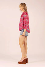 Load image into Gallery viewer, Lola - Jane Hindi Raspberry Shirt
