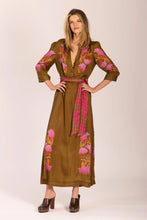 Load image into Gallery viewer, Lola - Veronika Olive Mary Dress
