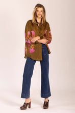 Load image into Gallery viewer, Lola - Veronika Olive Montana Shirt
