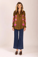 Load image into Gallery viewer, Lola - Veronika Olive Montana Shirt
