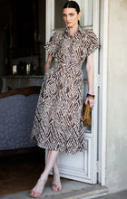 Load image into Gallery viewer, Sacha Drake - Bonnie Shirtmaker Dress - Chocolate Cream
