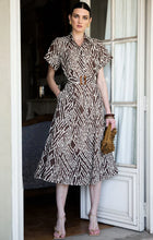 Load image into Gallery viewer, Sacha Drake - Bonnie Shirtmaker Dress - Chocolate Cream
