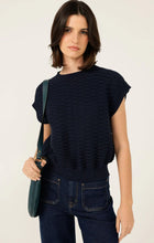 Load image into Gallery viewer, Sacha Drake - Bubble Knit Top in Navy
