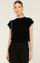 Load image into Gallery viewer, Sacha Drake - Bubble Knit Top in Black
