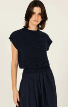 Load image into Gallery viewer, Sacha Drake - Bubble Knit Top in Navy
