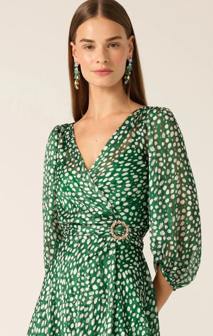 Sacha Drake - Green Cloudland Dress Indigoandme Sacha Drake - Green Cloudland Dress Indigoandme