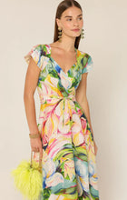 Load image into Gallery viewer, Sacha Drake - Dahlia Midi Dress - Watercolour Floral
