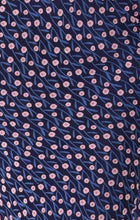 Load image into Gallery viewer, Sacha Drake - Fleur De Lys Midi Dress In Indigo Pink Poppy
