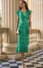 Load image into Gallery viewer, Sacha Drake - Fleur De Lys Midi Dress
