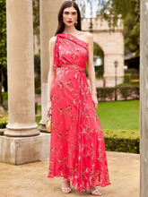 Load image into Gallery viewer, Sacha Drake - Francesca Wrap Dress - Pink Floral
