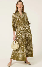 Load image into Gallery viewer, Sacha Drake - Indie Shirtmaker Dress - Olive Cream
