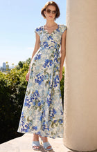 Load image into Gallery viewer, Sacha Drake - Mariette Wrap Dress - Blue Iris
