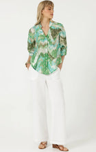 Load image into Gallery viewer, Sacha Drake - Meganisi Blouse - Green Turquoise
