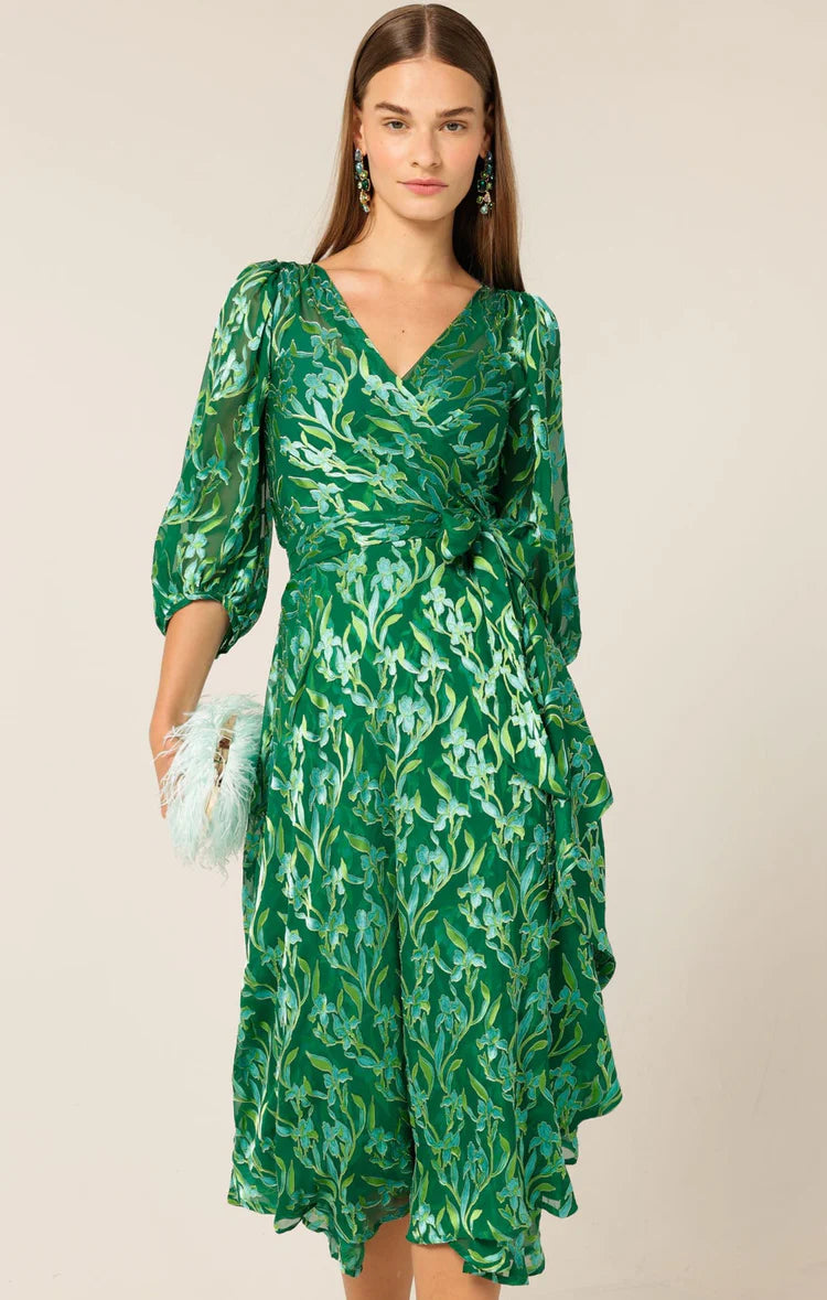 Sacha Drake - Orchid Wrap Dress Indigoandme Sacha Drake - Orchid Wrap Dress Indigoandme