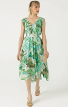Load image into Gallery viewer, Sacha Drake - Stefania Midi Dress - Green Turquoise
