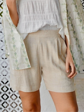 Load image into Gallery viewer, Ladli - Georgie Shorts - Natural Linen
