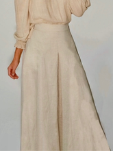 Load image into Gallery viewer, Ladli - Midi Ivy Skirt - Natural Linen
