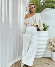 Load image into Gallery viewer, Ladli - Linen Palazzo Pant
