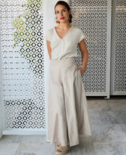 Load image into Gallery viewer, Ladli - Long Ivy Skirt - Natural Linen
