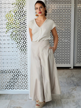 Load image into Gallery viewer, Ladli - Long Ivy Skirt - Natural Linen
