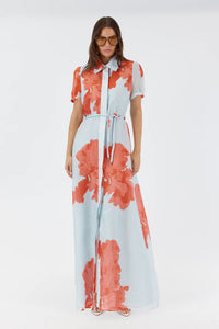 Sofia Irina - Janelle Shirt Dress - Red Floral