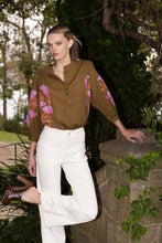 Load image into Gallery viewer, Lola - Veronika Olive Jane Shirt
