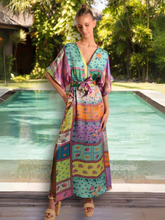 Load image into Gallery viewer, Lola - Norman Lotus Silk Maxi
