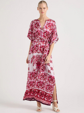 Load image into Gallery viewer, Lola - Norman Marg Ruby Silk Maxi
