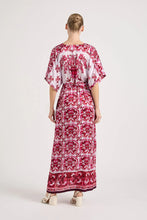 Load image into Gallery viewer, Lola - Norman Marg Ruby Silk Maxi
