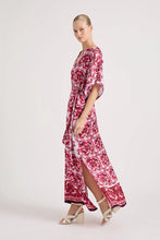 Load image into Gallery viewer, Lola - Norman Marg Ruby Silk Maxi

