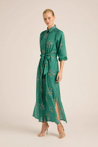 Lola - Stevie Fall Wreath Cotton Dress