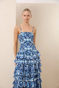 Lola - Marg Navy Valentina Dress