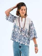 Load image into Gallery viewer, Lolly&#39;s Laundry - Louise Shirt - White
