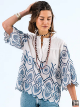 Load image into Gallery viewer, Lolly's Laundry - Louise Shirt - White
