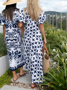 Luoni - Gemma Dress - Maritime Navy Starkle