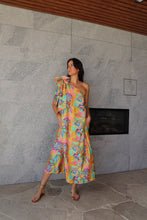 Load image into Gallery viewer, Luoni - Gia One Shoulder Dress - Bright Garden
